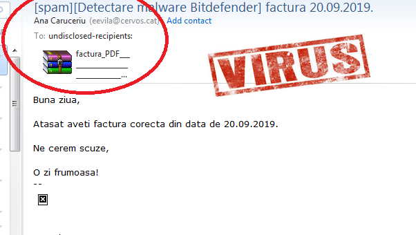 malware virus email